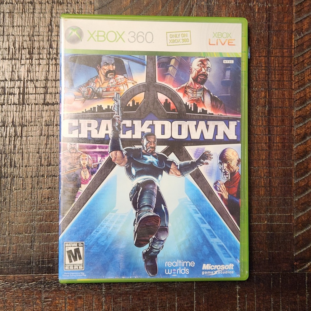 Crackdown Xbox 360 Game - Microsoft Studios -‎ Action Adventure Open World
